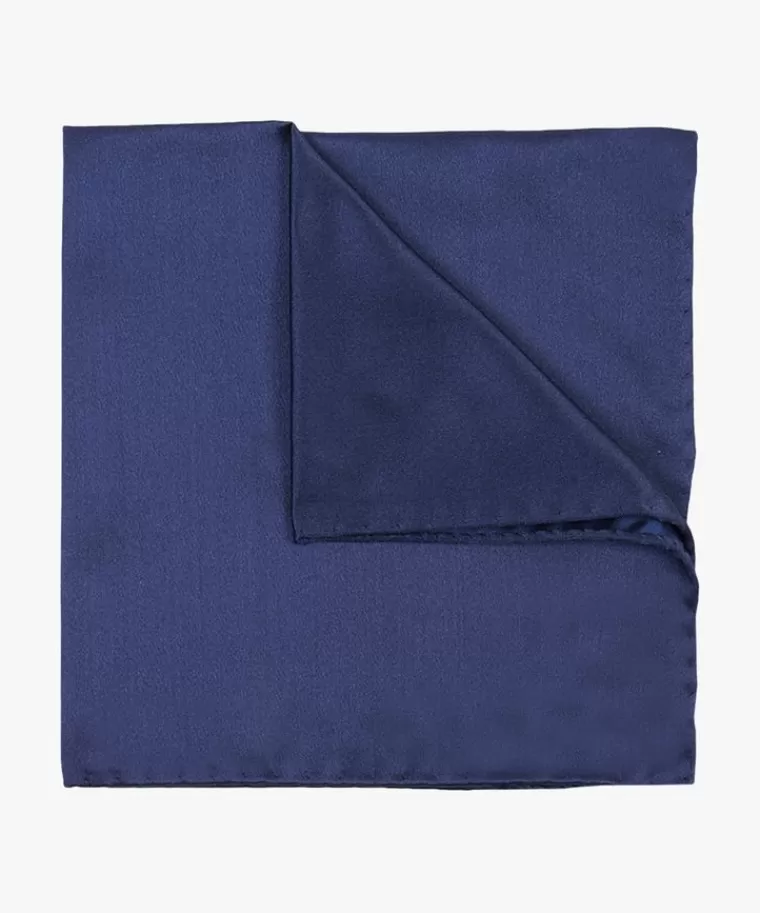 Profuomo Navy satijnen pochet Royal Hot