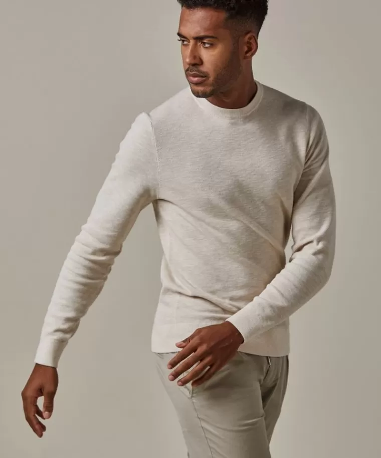 Profuomo Off white structuur crewneck Off-white Store