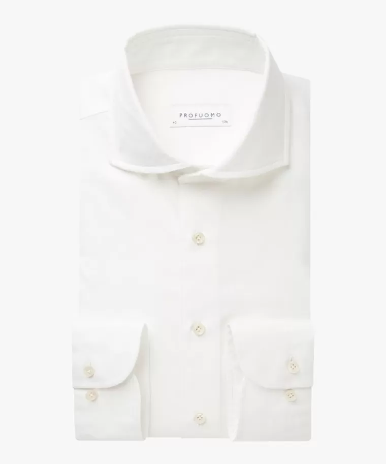 Profuomo oxford overhemd Wit New